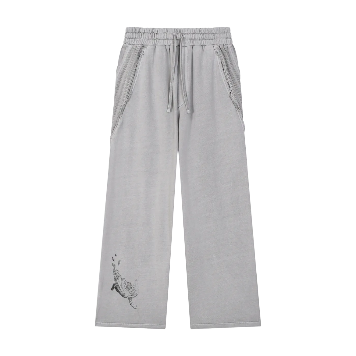 THE FALL - Grey Tracksuit Joggers